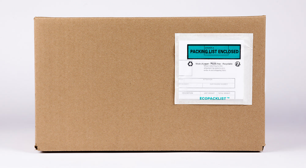 ECOPACKLIST™ Packing List Envelope